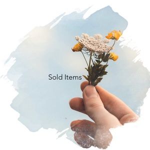 Sold Items Below This Point